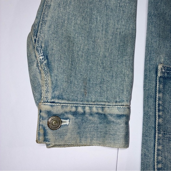 Lauren Ralph Lauren Petite Denim Chore Barn Jacket Small Vintage 80’s 90’s - Picture 5 of 12
